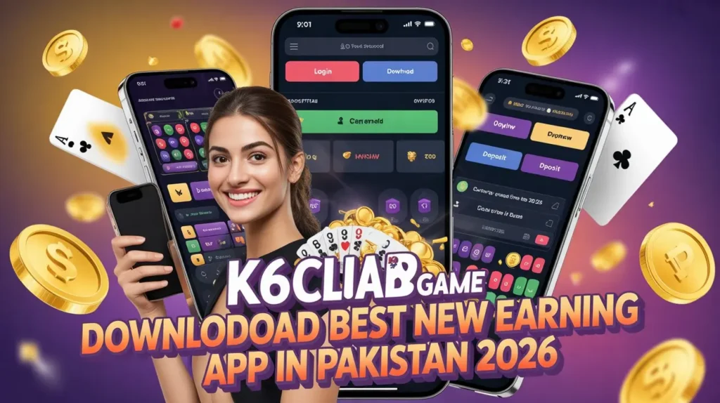 K6Club Game APK download screen on Android mobile