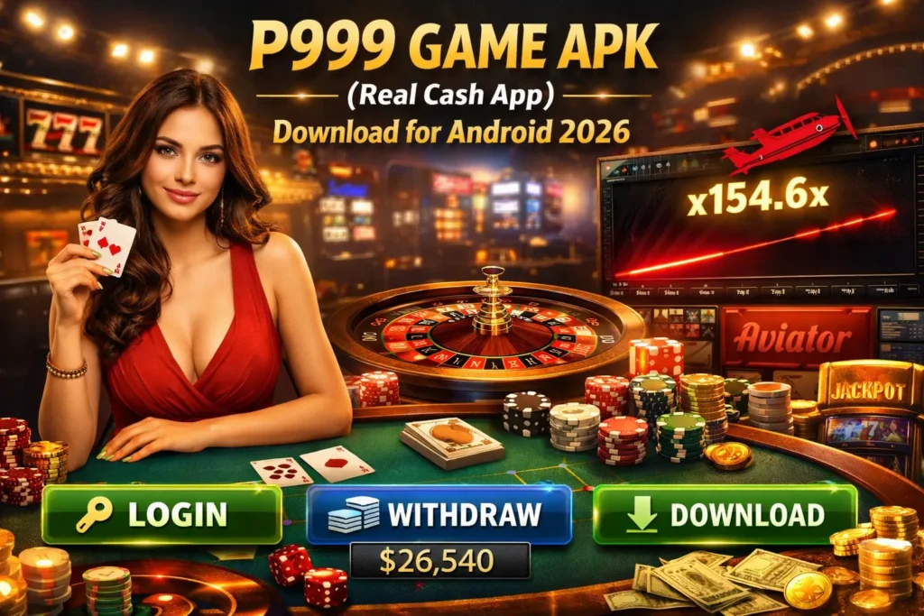 P999 Game APK latest version Android interface