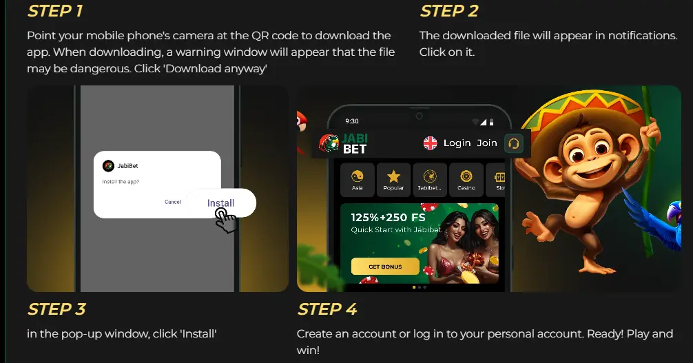 jabibet game real screenshots
