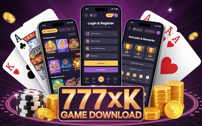 777xk login and register
