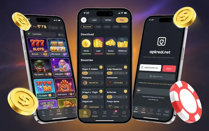 Android gaming app with real cash earning features