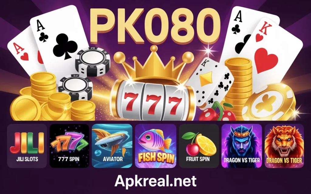 PK080 Game APK download interface