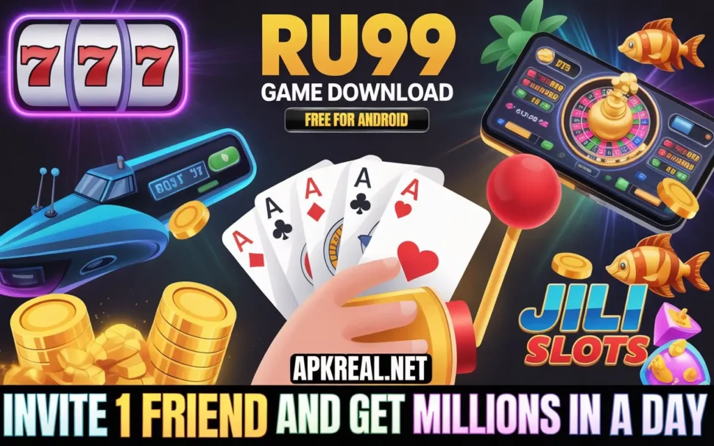RU99 Game daily bonus and referral reward system